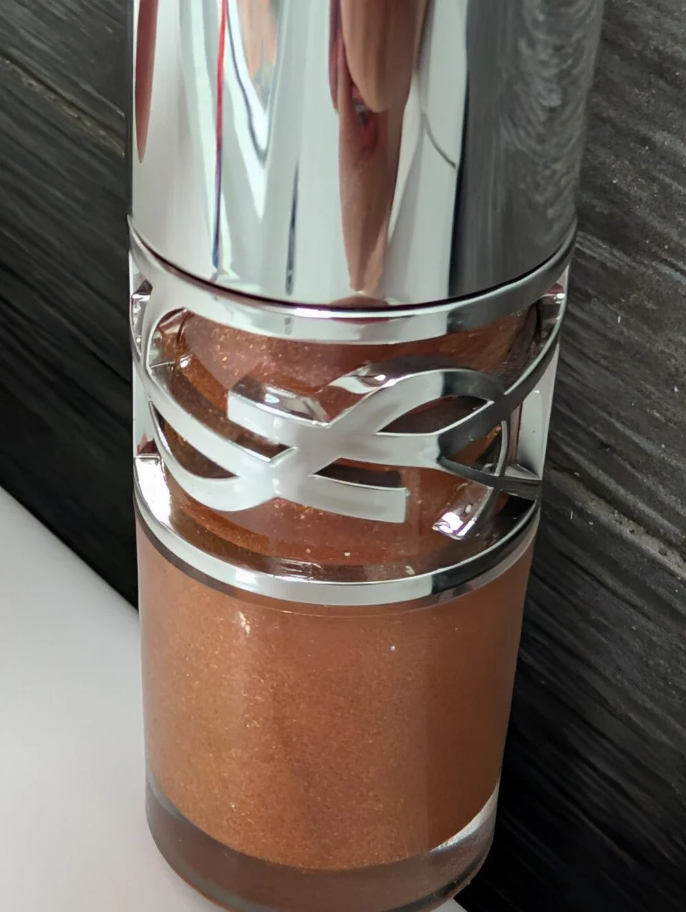 New! YSL Loveshine Plumping Volumizing Lip Oil Gloss, 12 Honey Moon - Picture 5 of 7